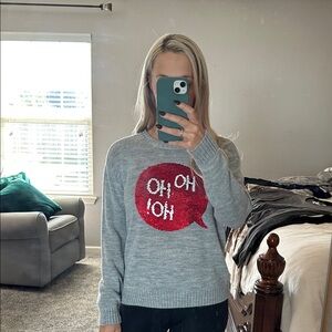 HO HO HO Christmas sweater